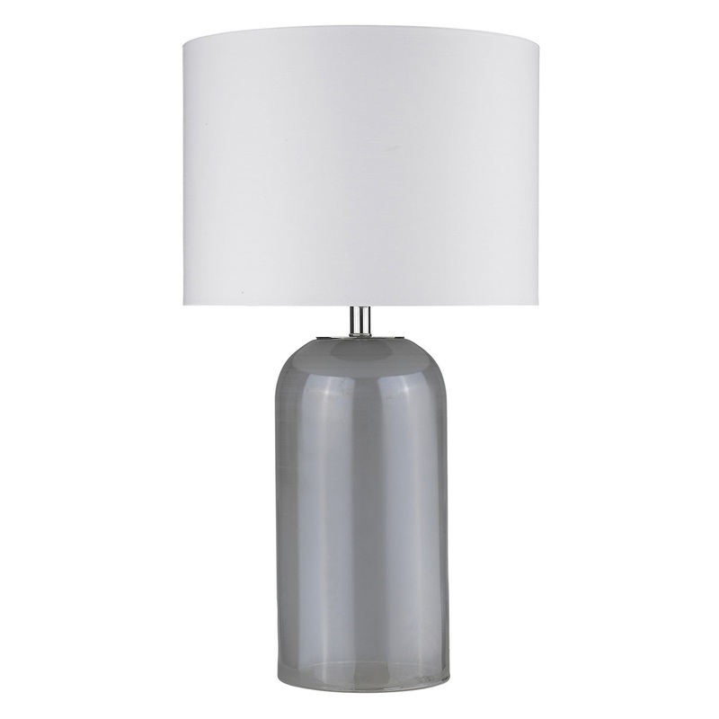 Trend Home 1-Light Polished Nickel Table Lamp By Homeroots - 399172