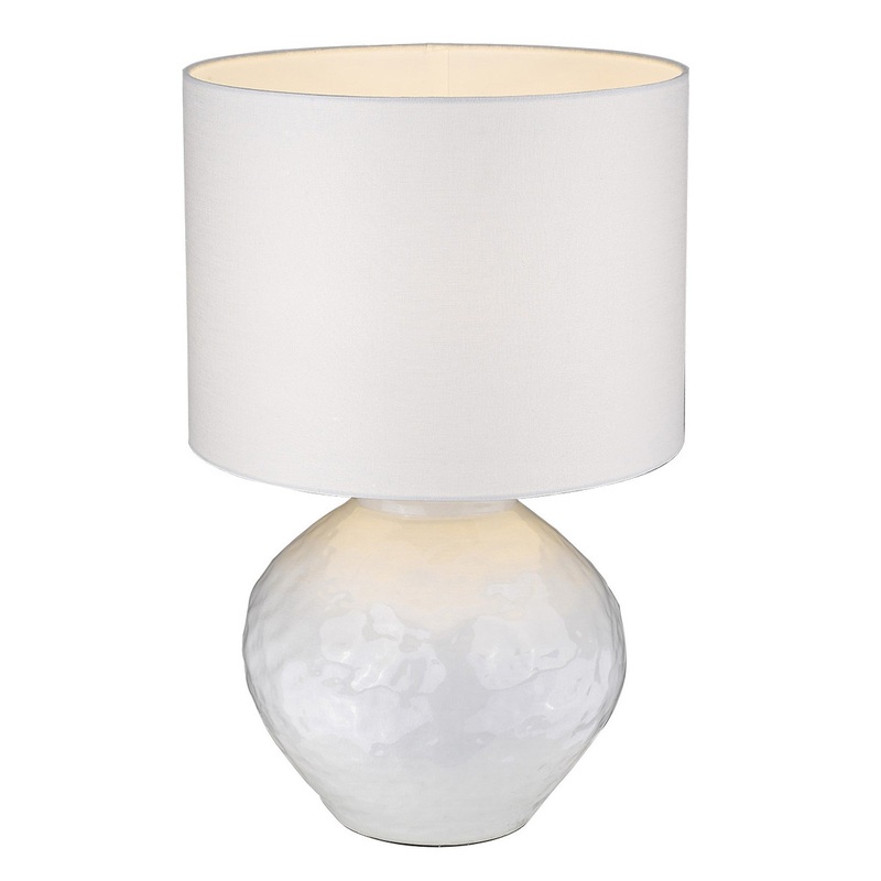 Trend Home 1-Light Polished Nickel Table Lamp By Homeroots - 399177