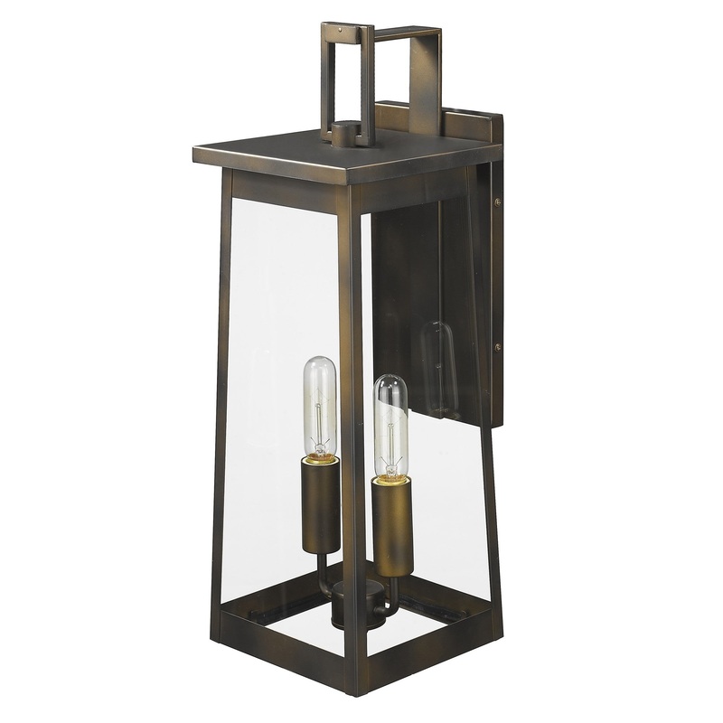 Alden 2-Light Oil-Rubbed Bronze Wall Light By Homeroots