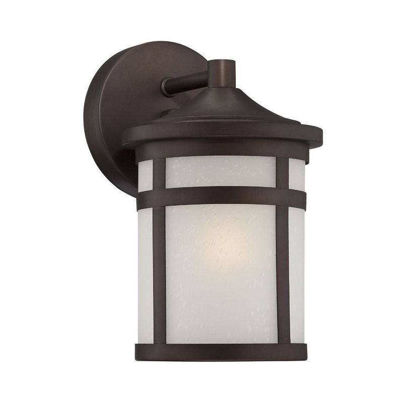 Bronze Hanging Lantern Shape Wall Light By Homeroots