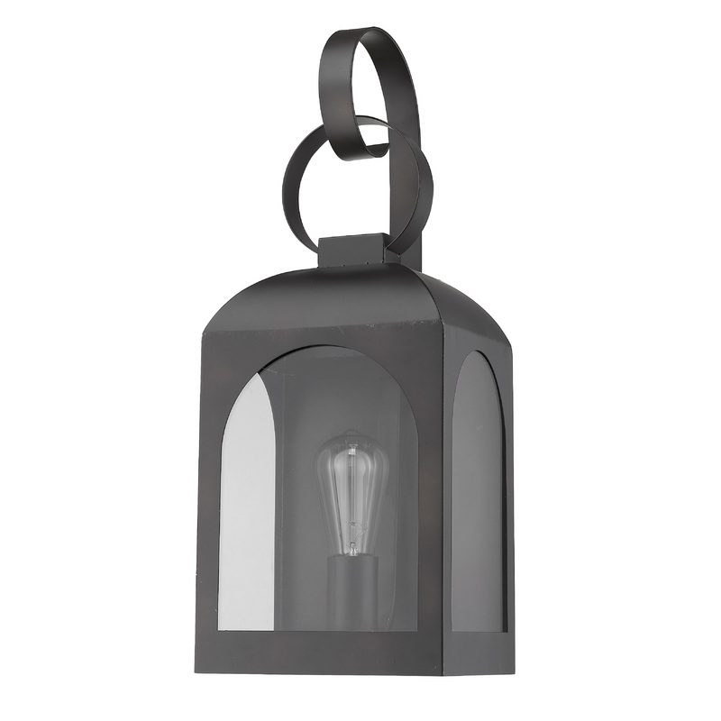 Madigan 1-Light Oil-Rubbed Bronze Wall Light By Homeroots