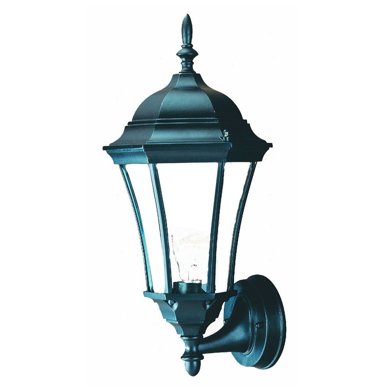 Matte Black Carousel Lantern Wall Light By Homeroots