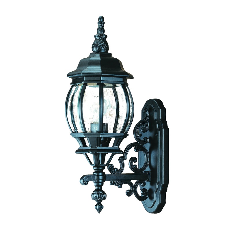 Matte Black Glass Globe Wall Light By Homeroots