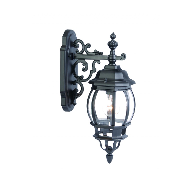 Matte Black Hanging Glass Globe Wall Light By Homeroots