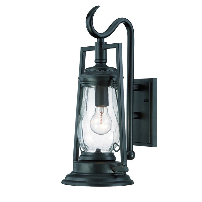 Matte Black Oil Lamp Wall Light By Homeroots