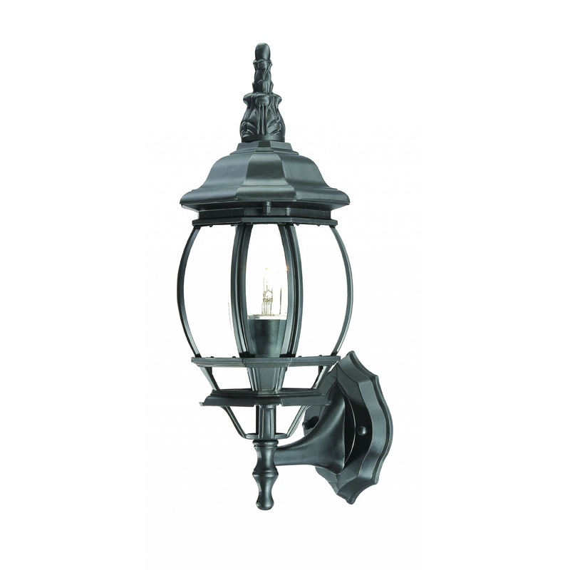 Matte Black Ornamental Glass Globe Wall Light By Homeroots