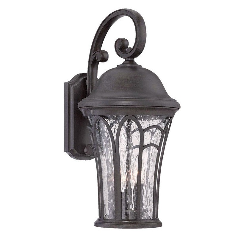 Matte Black Tapered Goblet Wall Light By Homeroots