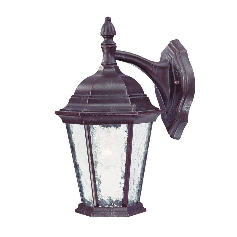Two Light Brown Hanging Carousel Wall Light By Homeroots