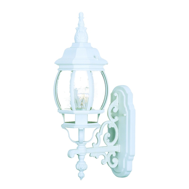 White Glass Globe Wall Light By Homeroots