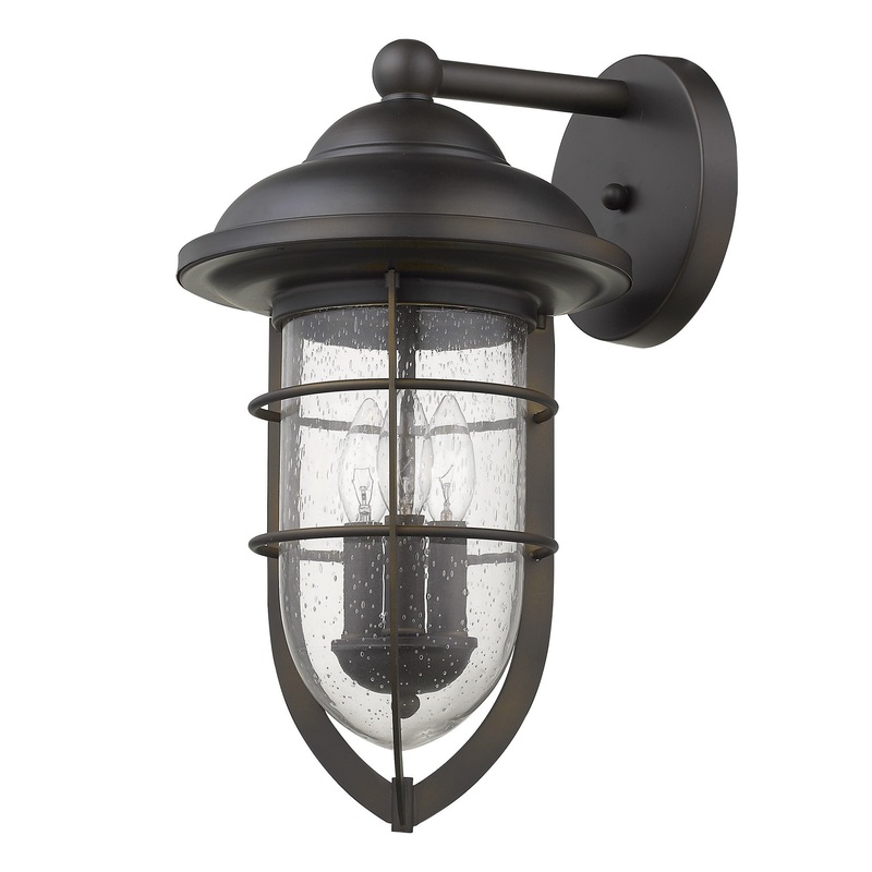 Dylan 3-Light Oil-Rubbed Bronze Wall Light By Homeroots
