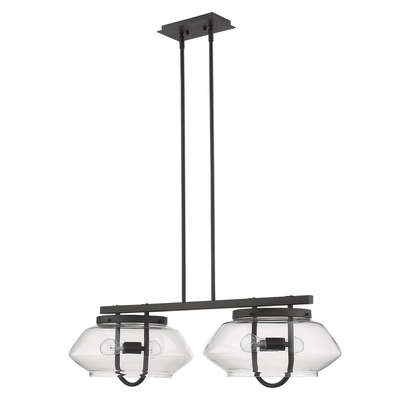 Garner 4-Light Oil-Rubbed Bronze Island Pendant By Homeroots