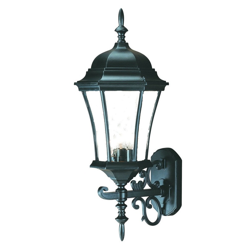 Matte Black Ornamental Carousel Lantern Wall Light By Homeroots