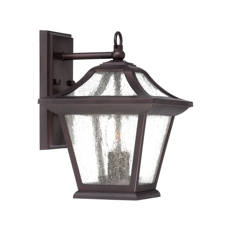 XL Antique Bronze Birdhouse Shape Outdoor Wall Light By Homeroots