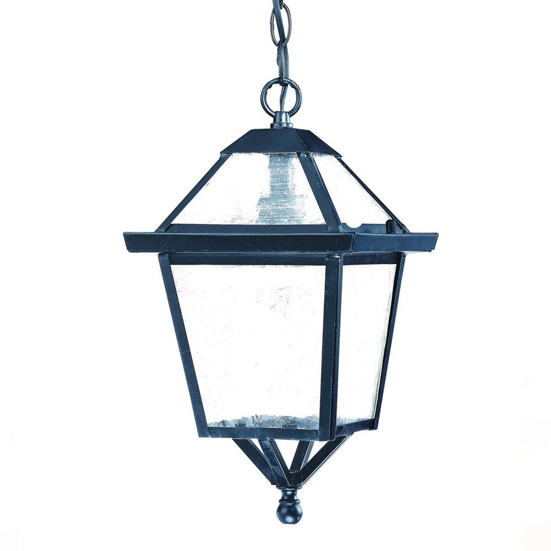 Matte Black Hanging Lantern Light By Homeroots