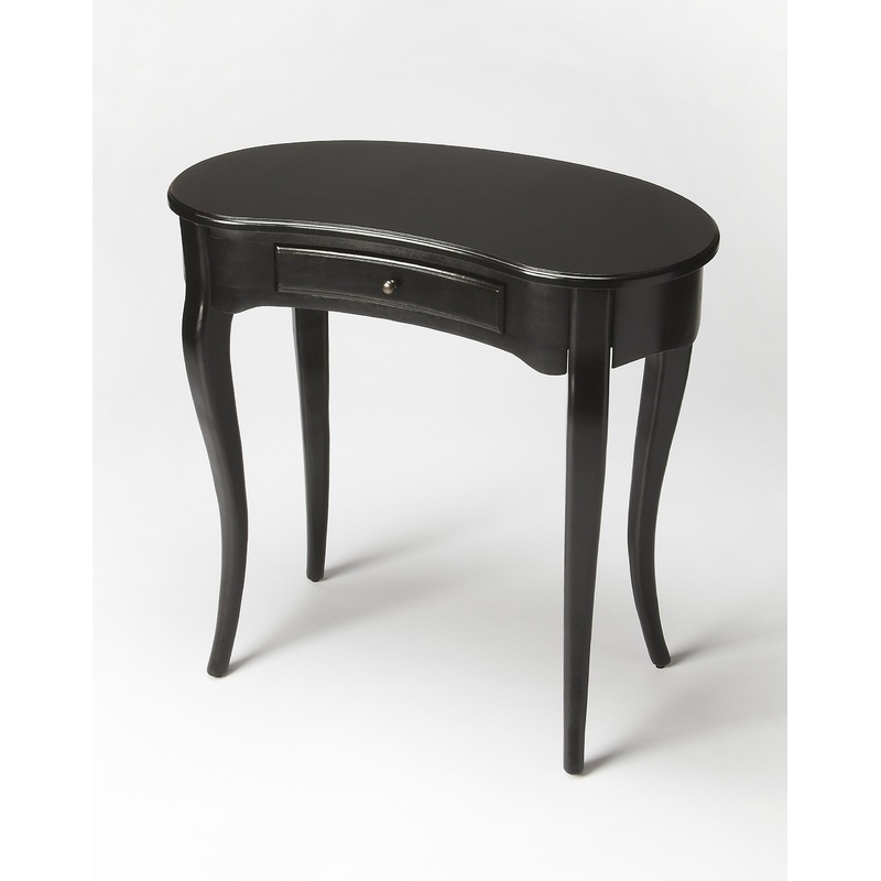 Antiqued Black Writing Desk By Homeroots