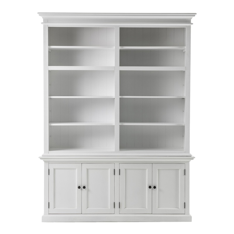 Classic White Double Bay Hutch Unit By Homeroots