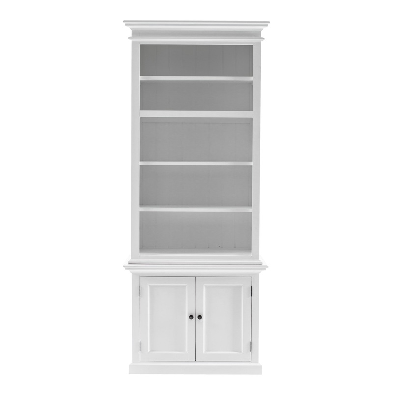 Classic White Single Bay Hutch Unit By Homeroots