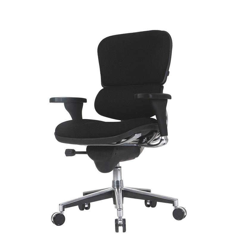 Black Fabric Chair By Homeroots - 372353