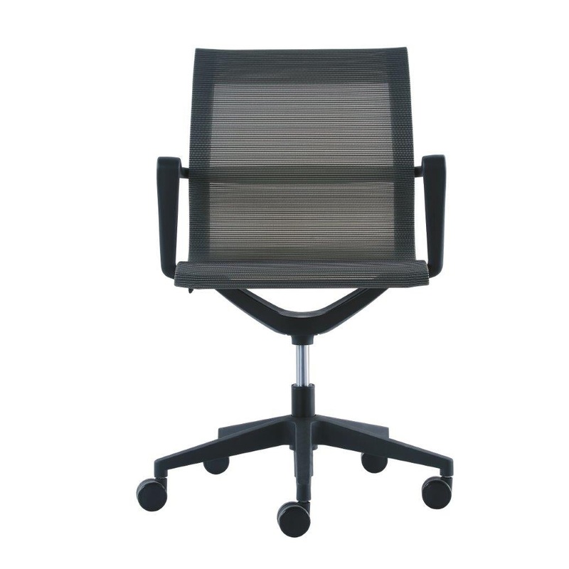 Charcoal Mesh Fle Tilt Chair By Homeroots
