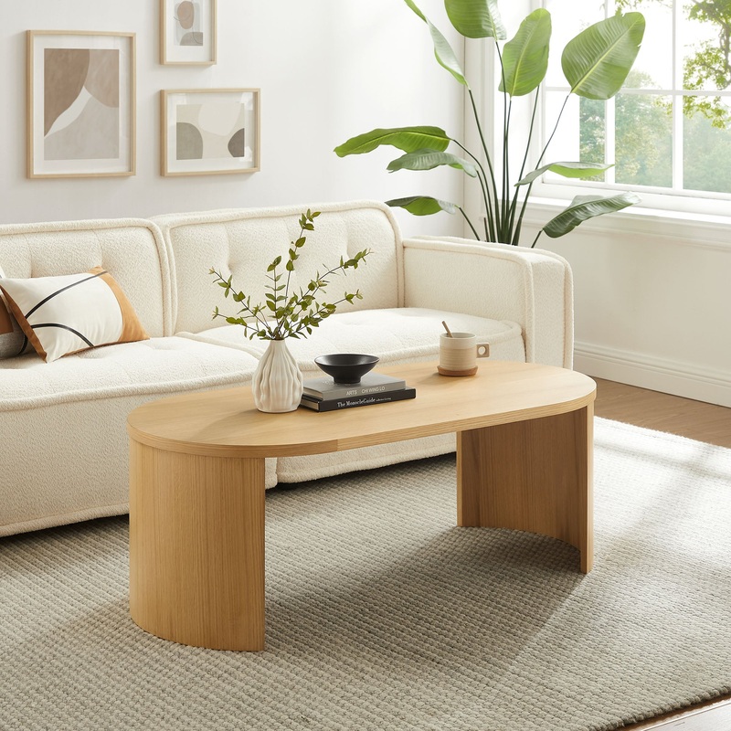 Aspect Oval Wood Entryway Console Table by Modway