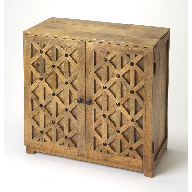 Corona Mango Wood Console Cabinet By Homeroots