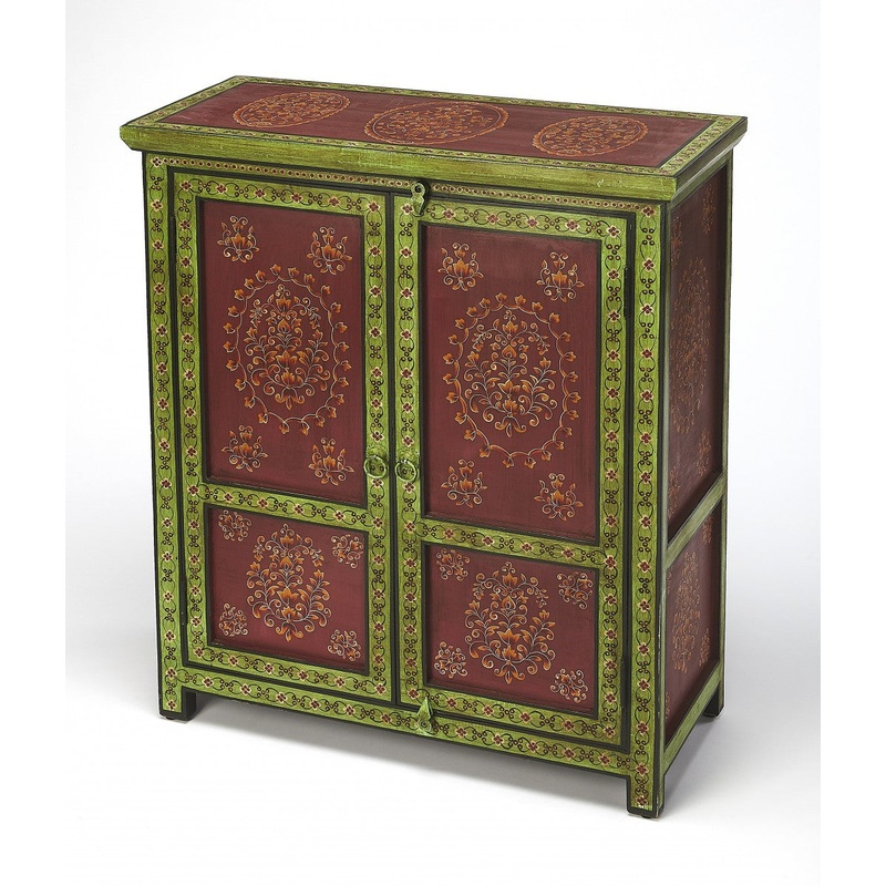 Disha Hand Painted Chest By Homeroots