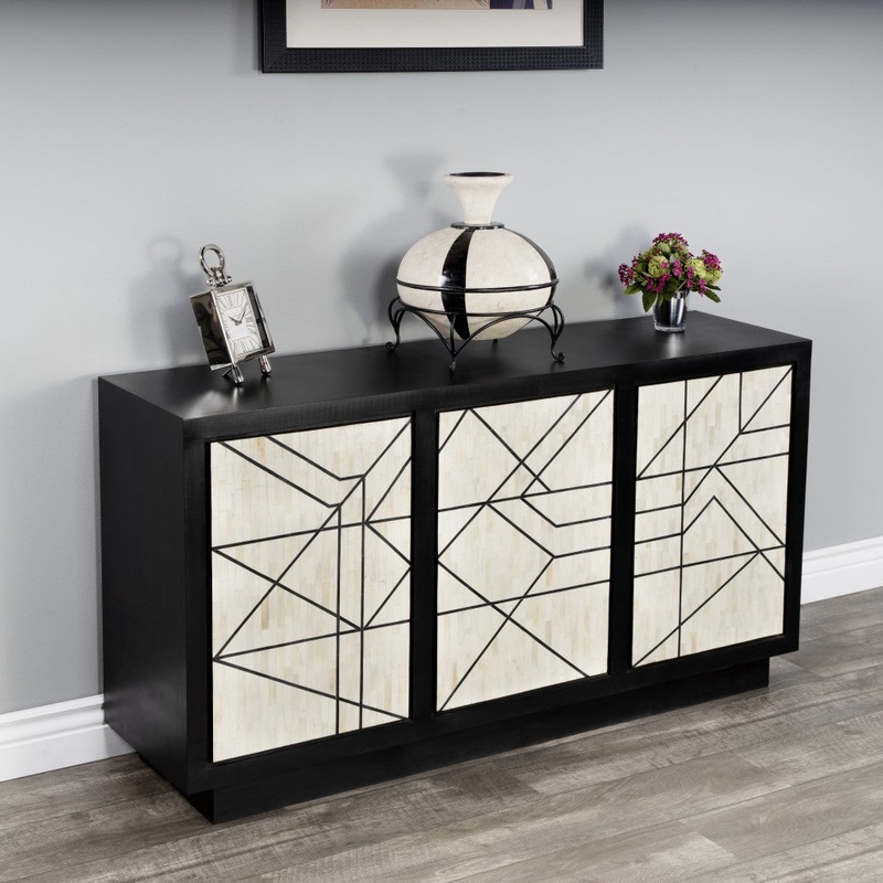 Greta Bone Inlay Sideboard By Homeroots