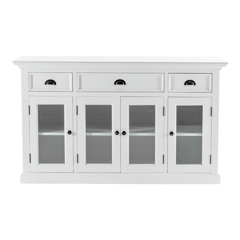 Modern Farmhouse White Buffet Server By Homeroots - 397836