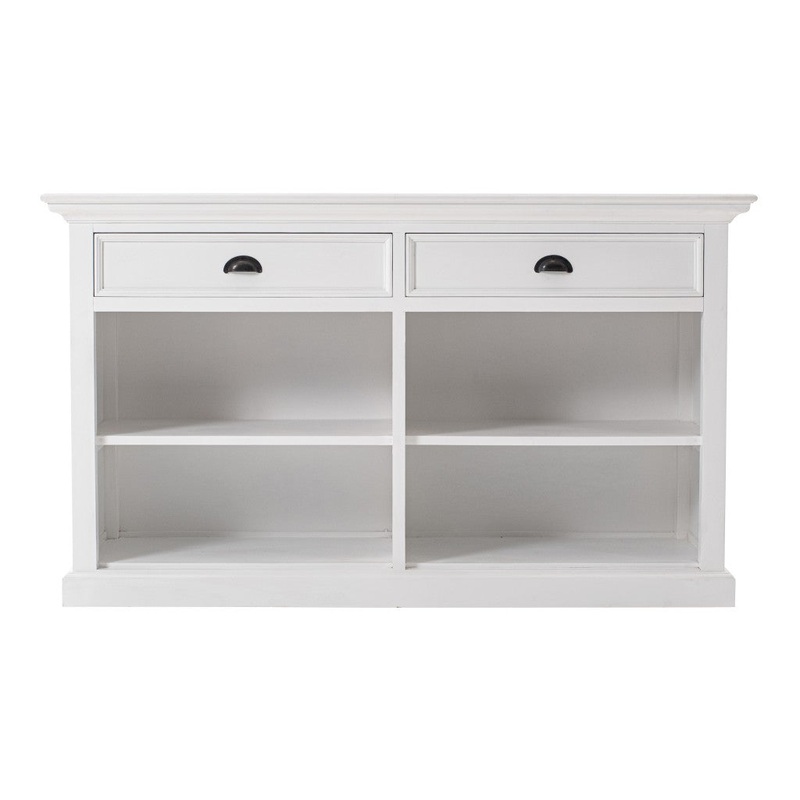 Modern Farm White Two Drawer Buffet Server By Homeroots