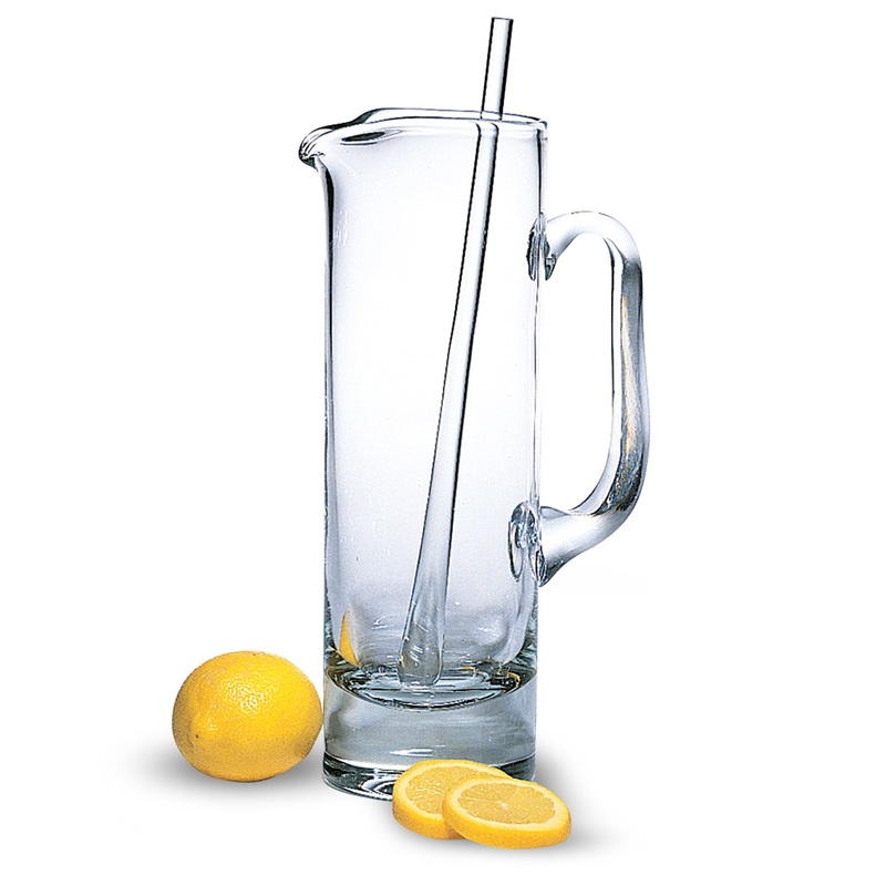 Mouth Blown European Crystal Martini Pitcher And Stirrer 54 Oz By Homeroots