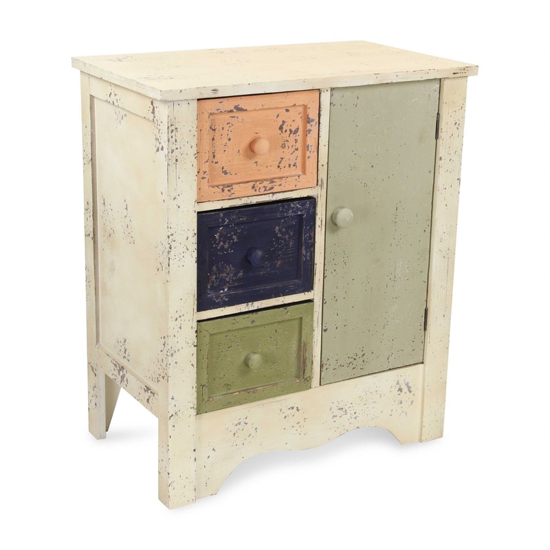 Vintage Chic Accent Storage Cabinet By Homeroots