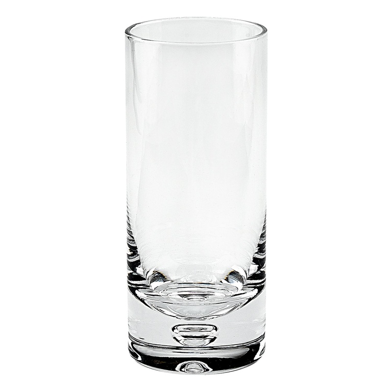 Mouth Blown Crystal Lead Free Hiball Glass 13 Oz 4 Pc Set By Homeroots
