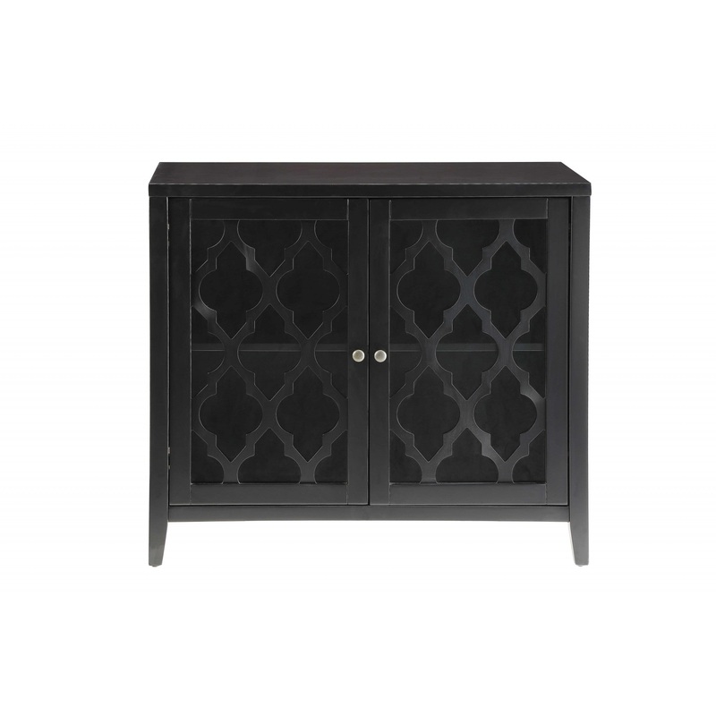 Black Mdf Cabinet By Homeroots