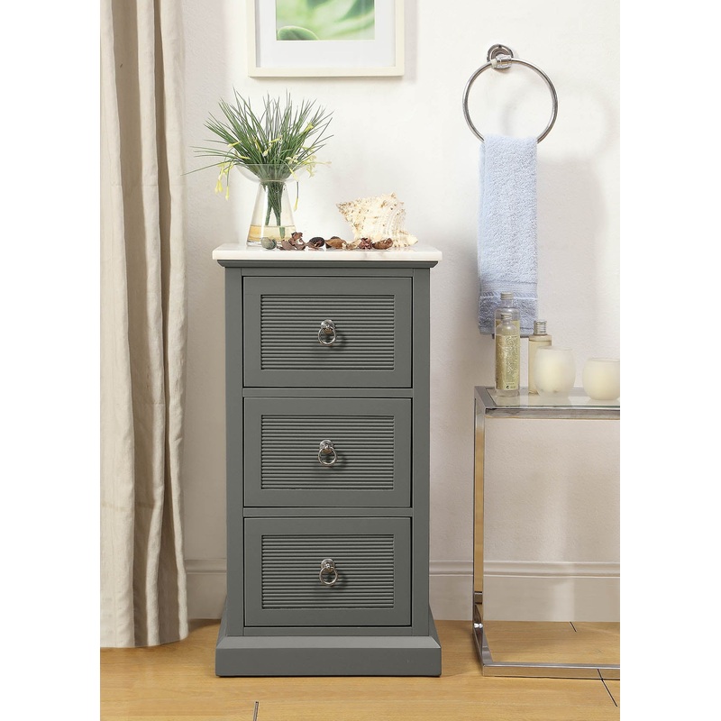 Grey Mdf Cabinet By Homeroots