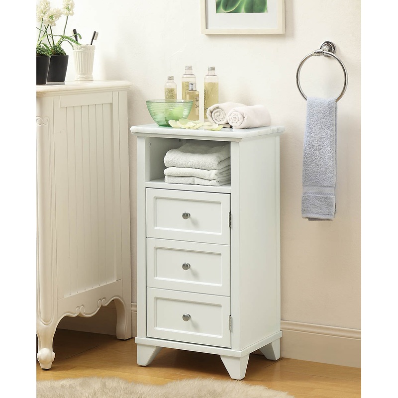 White Cabinet By Homeroots