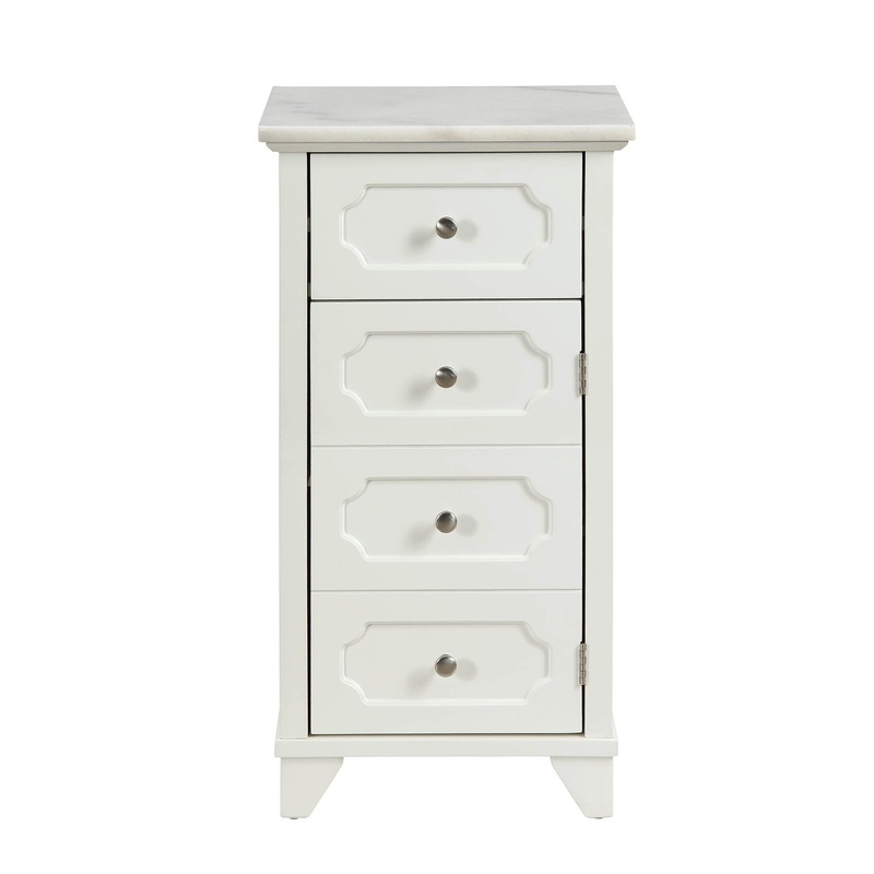 White Stunning Cabinet By Homeroots