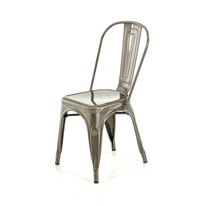 Two 33' Steel Side Chairs By Homeroots