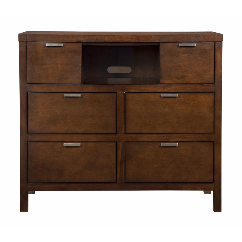 Updated Classic Brown Cappucino TV Console Cabinet By Homeroots