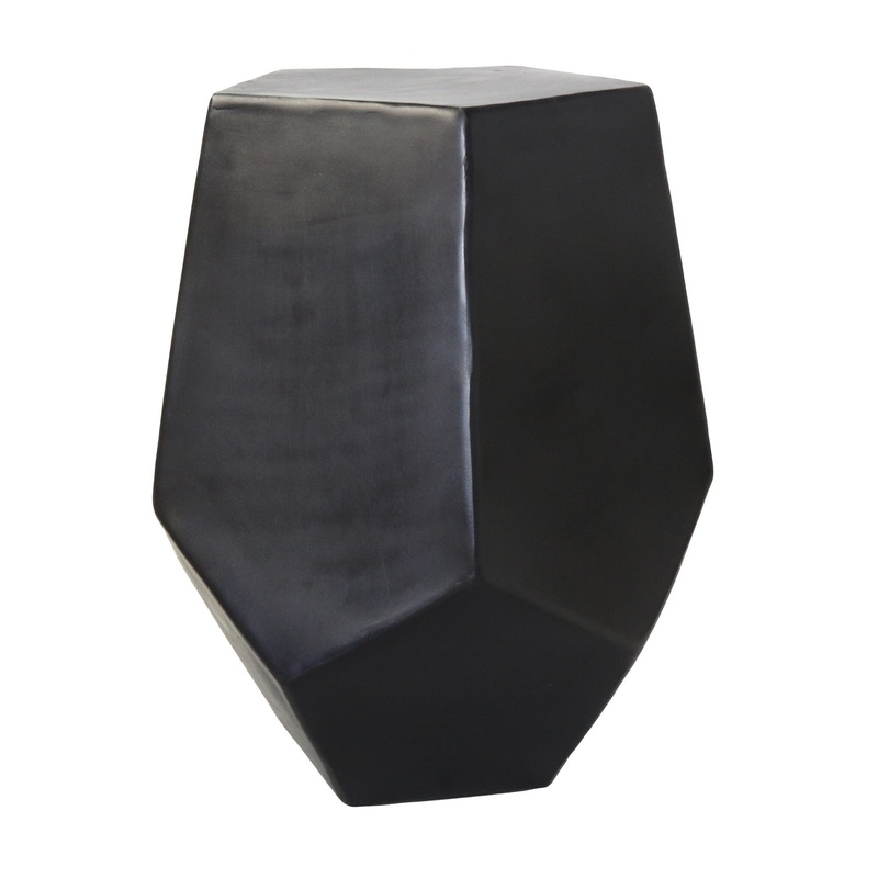 Cast Aluminum Hexagonal Drum Table By Homeroots