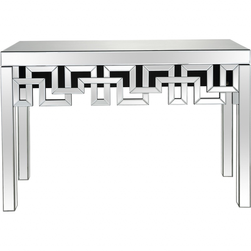 Greek Key Console Table By Homeroots