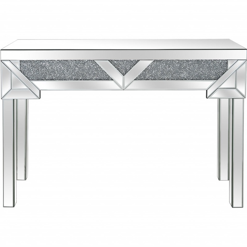 Sleek V Shaped Console Table By Homeroots