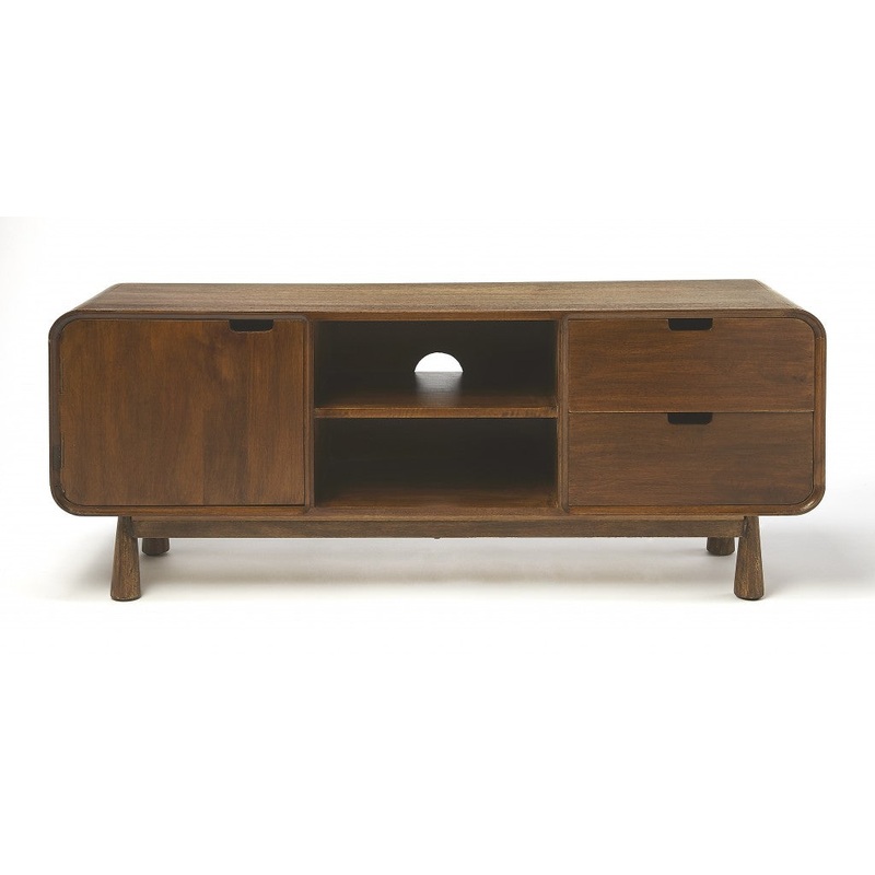 Drayton Modern Wood Entertainment Console By Homeroots