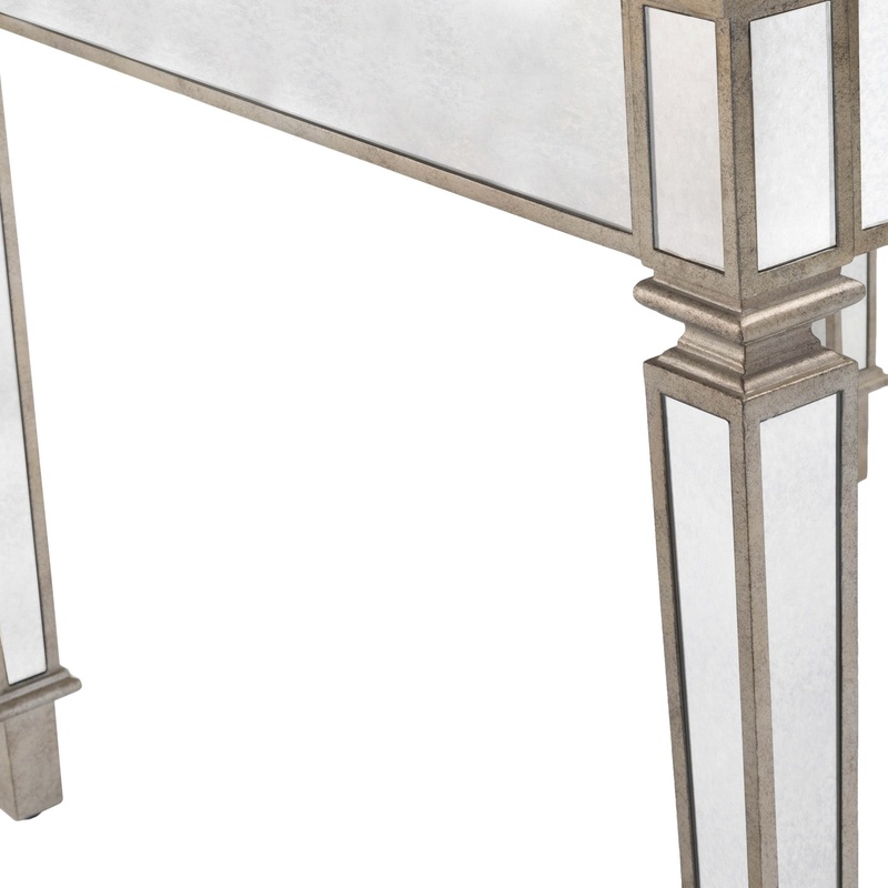 Mirrored Game Table By Homeroots