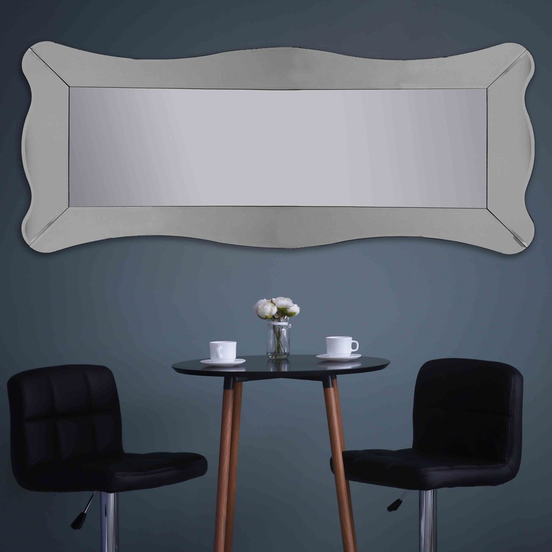 Wavy Full Length Mirror By Homeroots