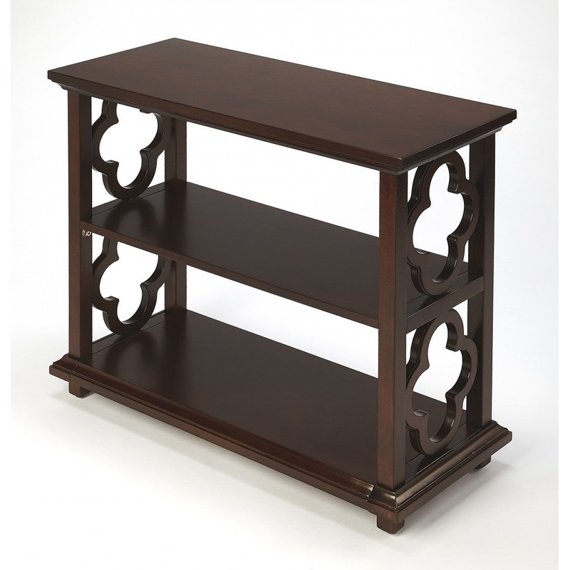 Paloma Plantation Cherry Bookcase By Homeroots