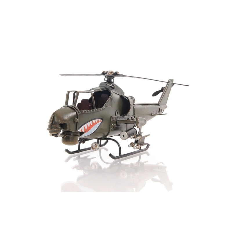 Ah-1G Cobra Helicopter Sculpture By Homeroots