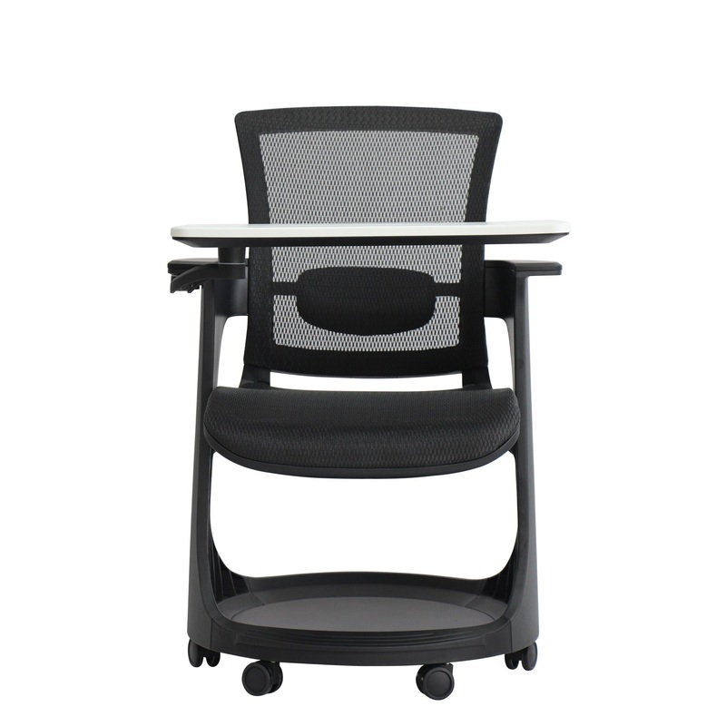 Black Mesh Seat and Back Chair By Homeroots