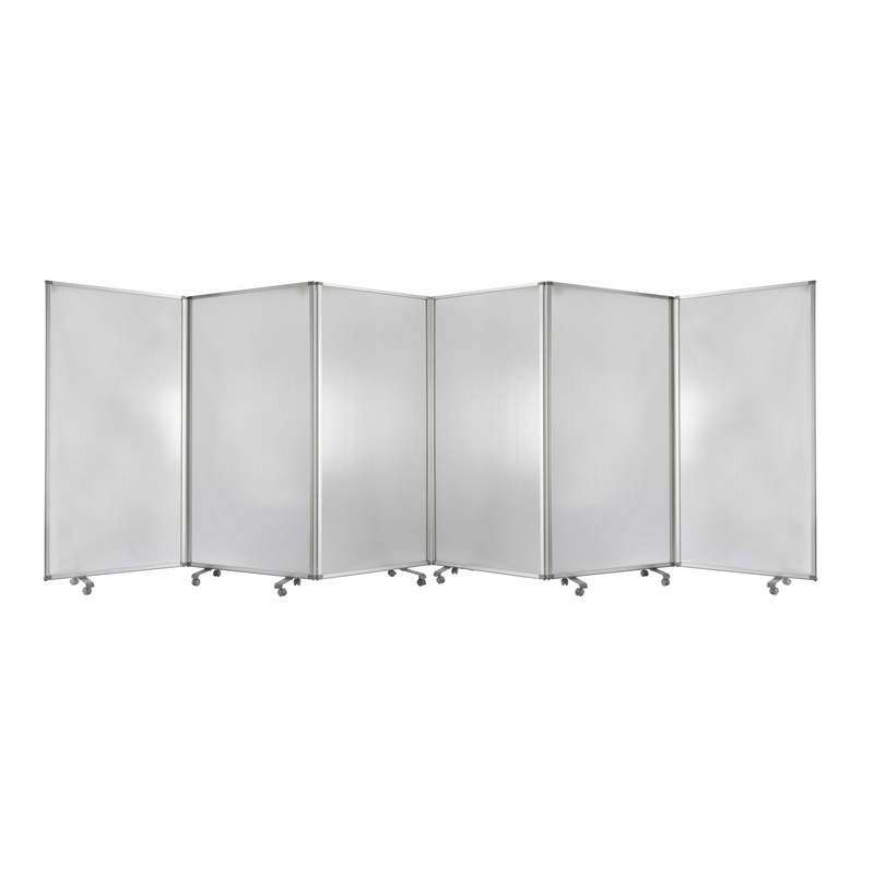 Clear Metal  Panel Resilient Screen By Homeroots - 370388