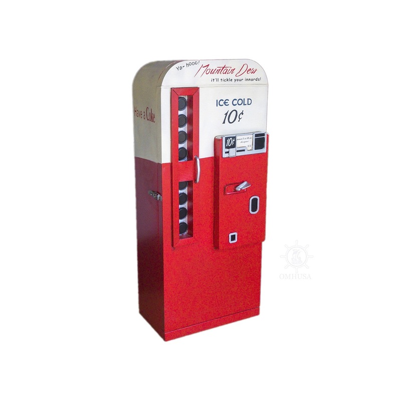 Coca-Cola Vending Machine Storage By Homeroots