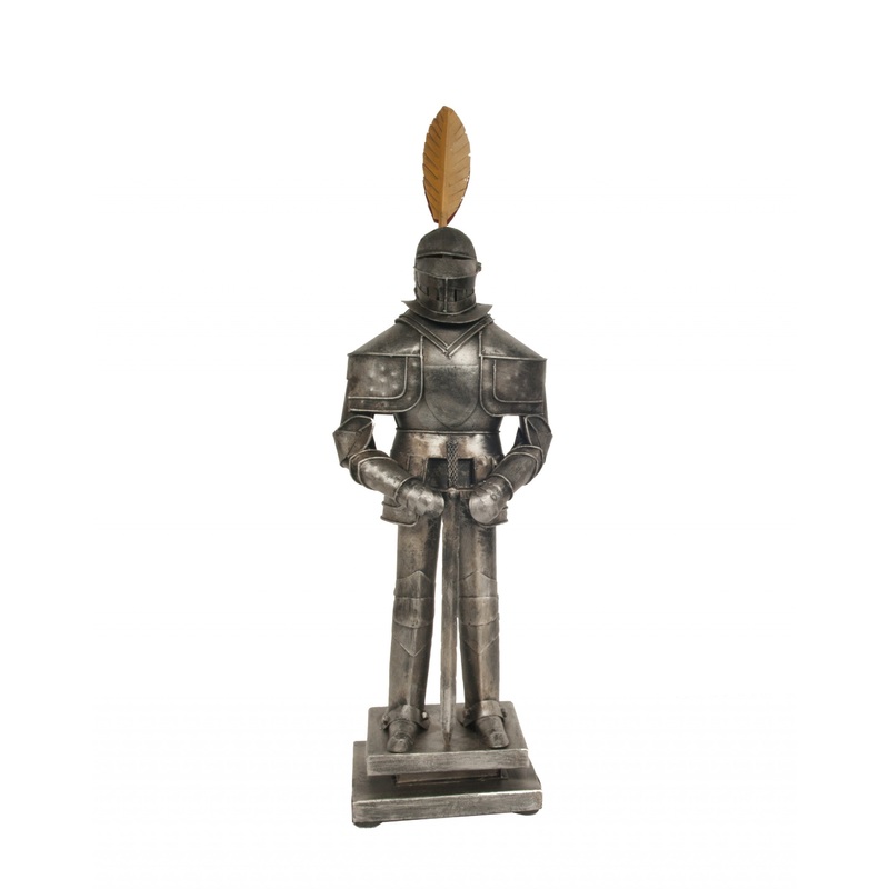 Medieval Armor Suit Tin Antique Decor By Homeroots